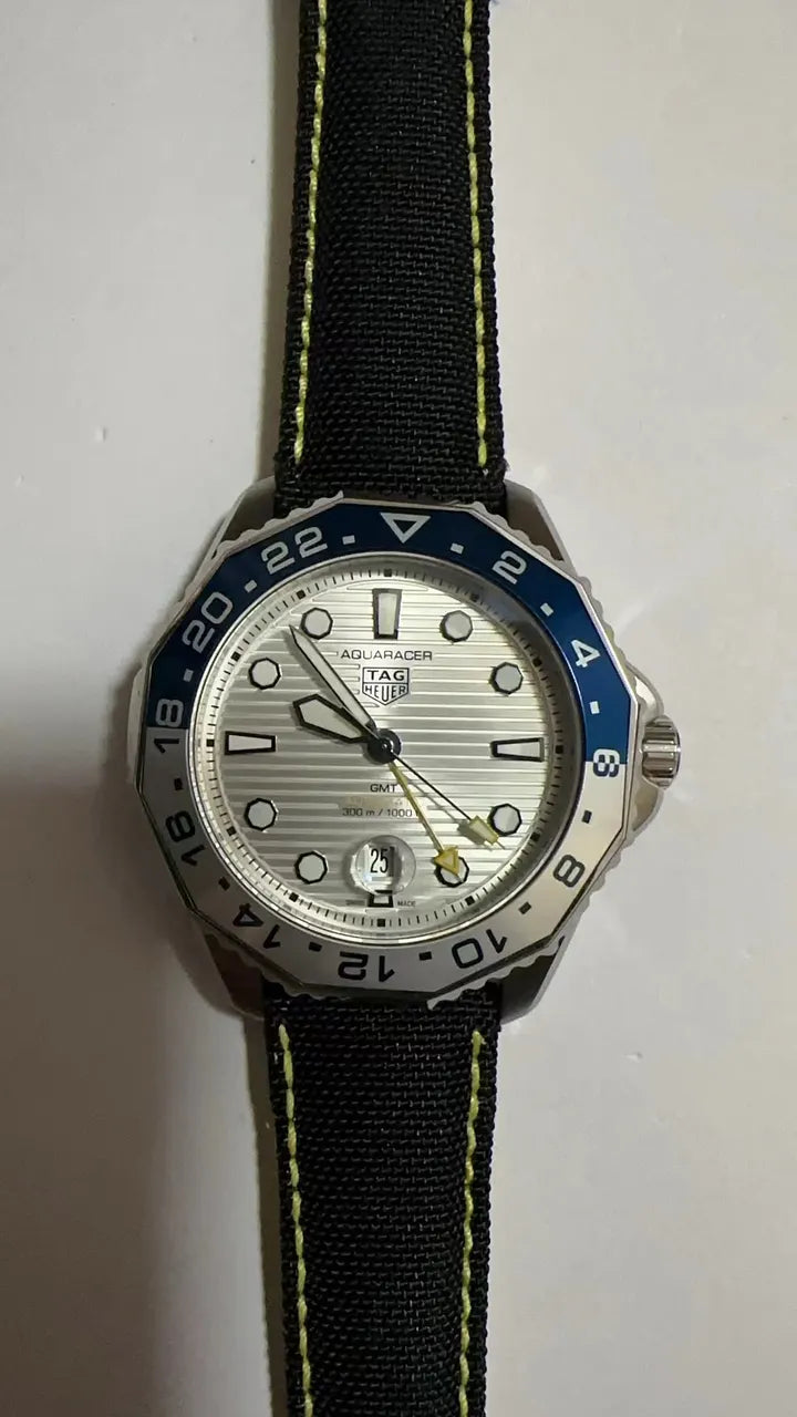 Tag Heuer Aquaracer GMT Blue - Hình 8
