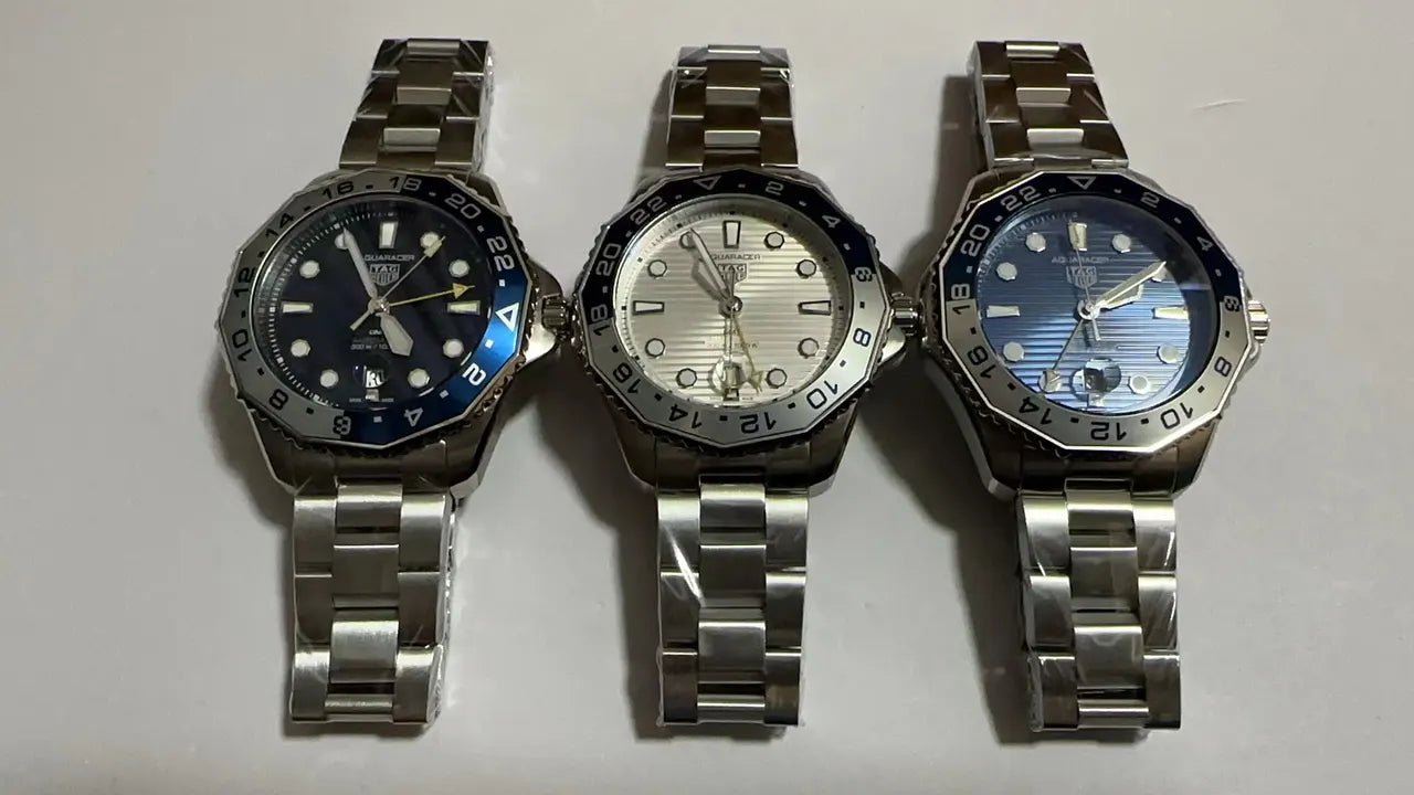 Tag Heuer Aquaracer GMT Blue - Hình 14
