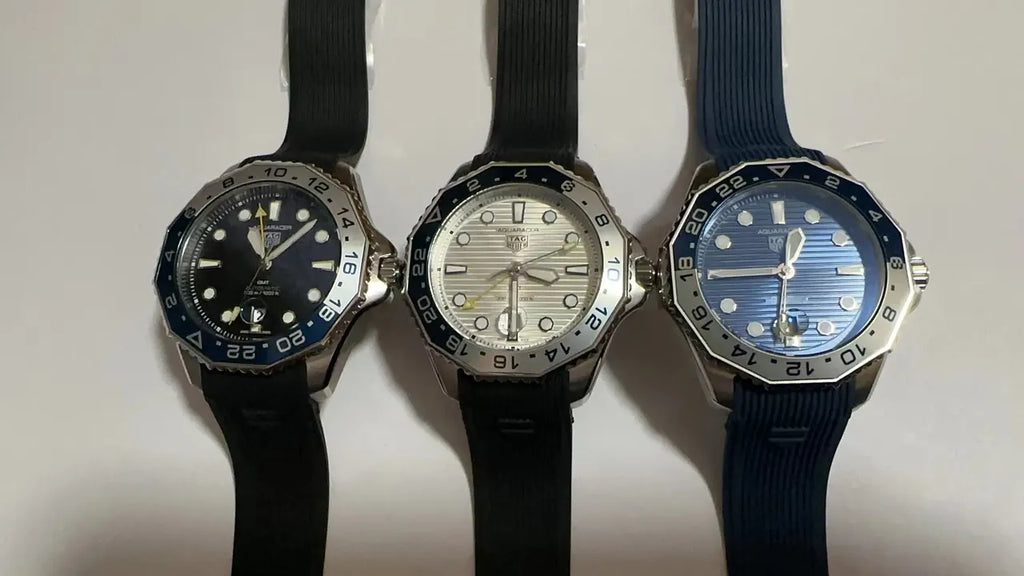 Tag Heuer Aquaracer GMT Blue - Hình 10