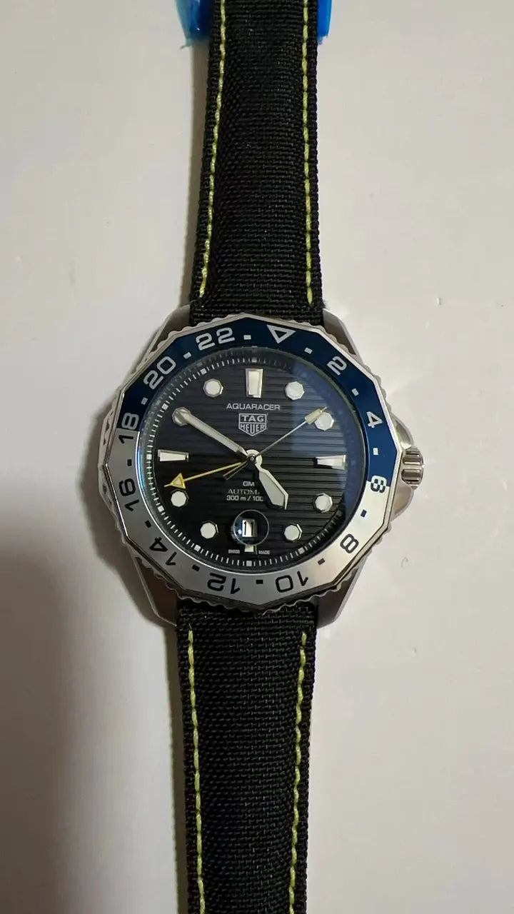 Tag Heuer Aquaracer GMT Blue - Hình 9