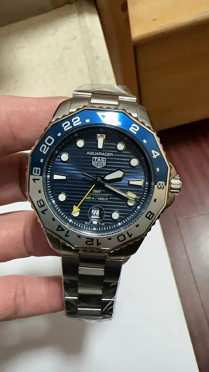 Tag Heuer Aquaracer GMT Blue - Hình 3