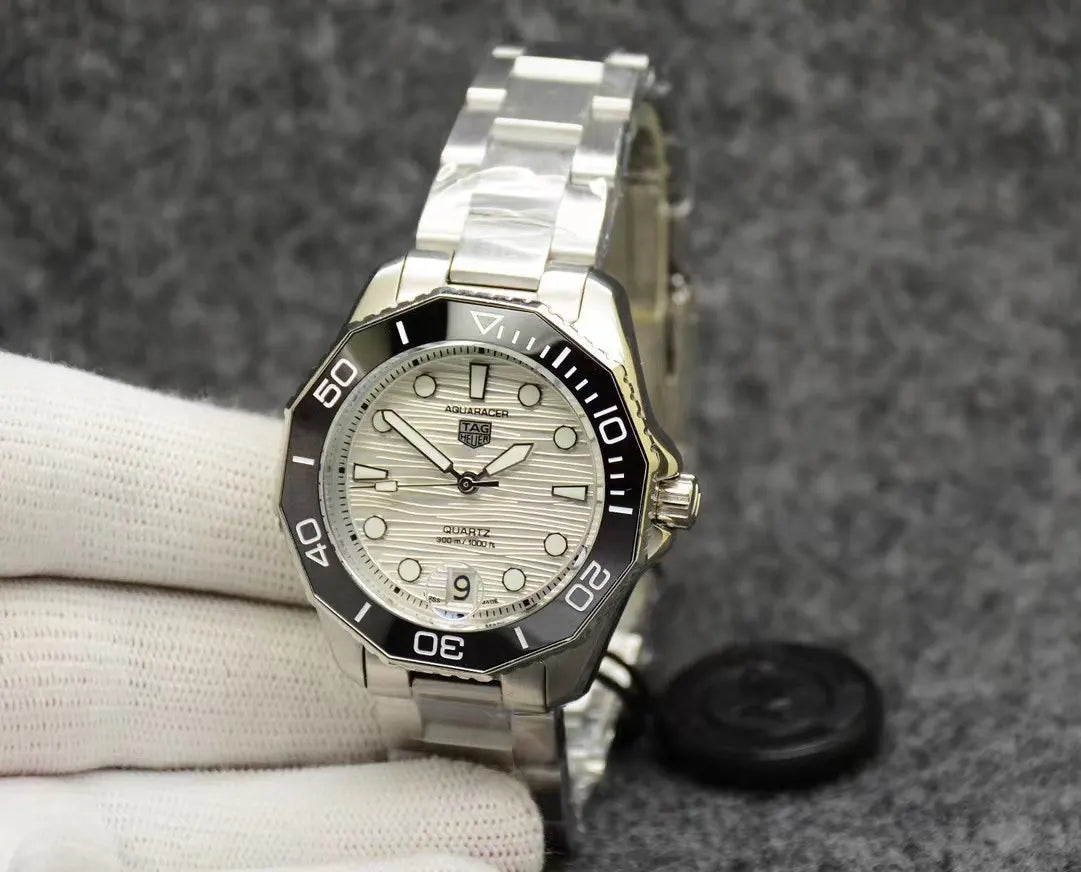 Tag Heuer Silver Watch - Hình 3