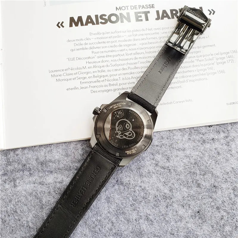 TAG Heuer Black Yellow - Hình 3