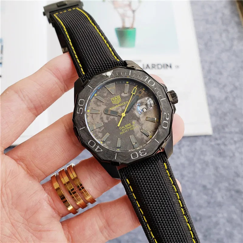 TAG Heuer Black Yellow - Hình 8