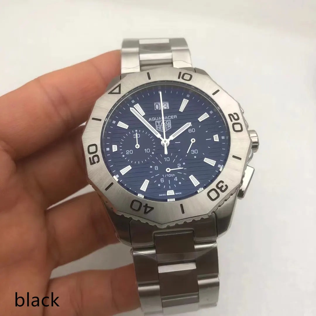 aquaracer Tag Heuer Blue Chronograph