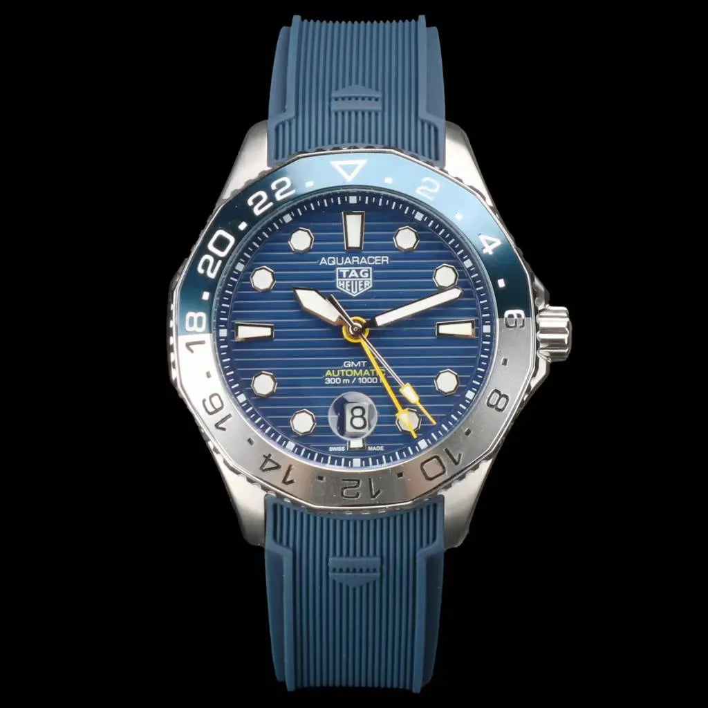 Tag Heuer Aquaracer GMT Blue Rubber
