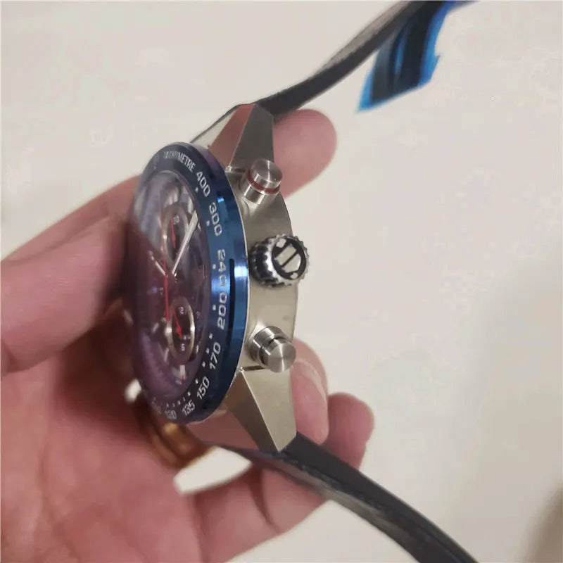 TAG Heuer Blue Alligator - Hình 2
