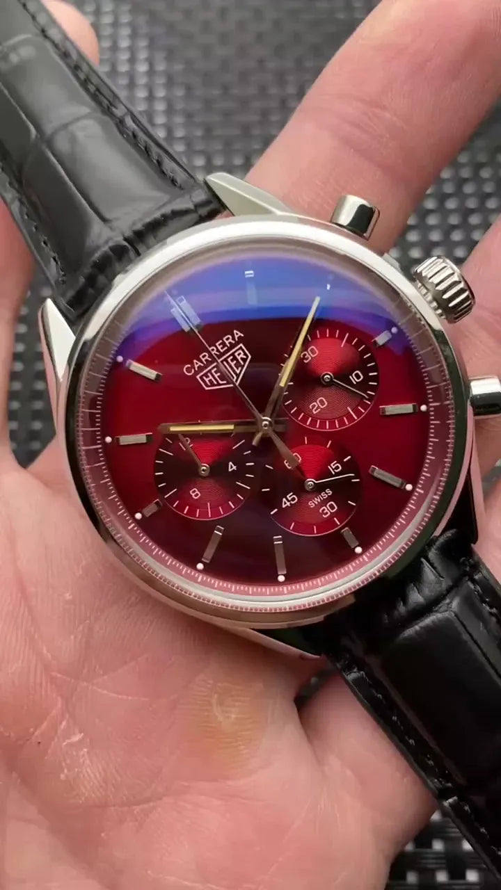TAG Heuer Red Dial - Hình 5