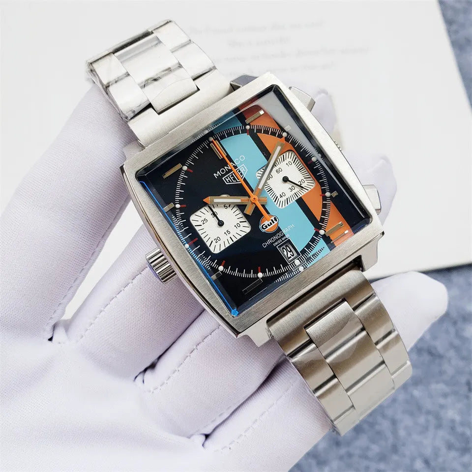 TAG Heuer Monaco Gulf Edition - Hình 4