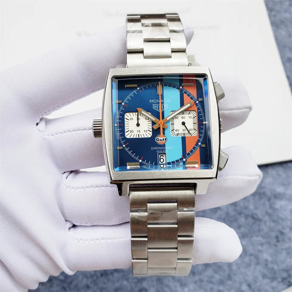 TAG Heuer Monaco Gulf Edition - Hình 3