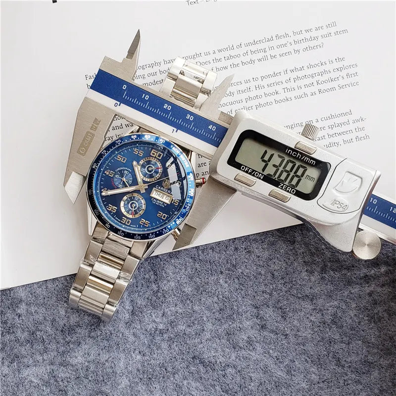 Tag Heuer Carrera Blue Steel Automatic Watch