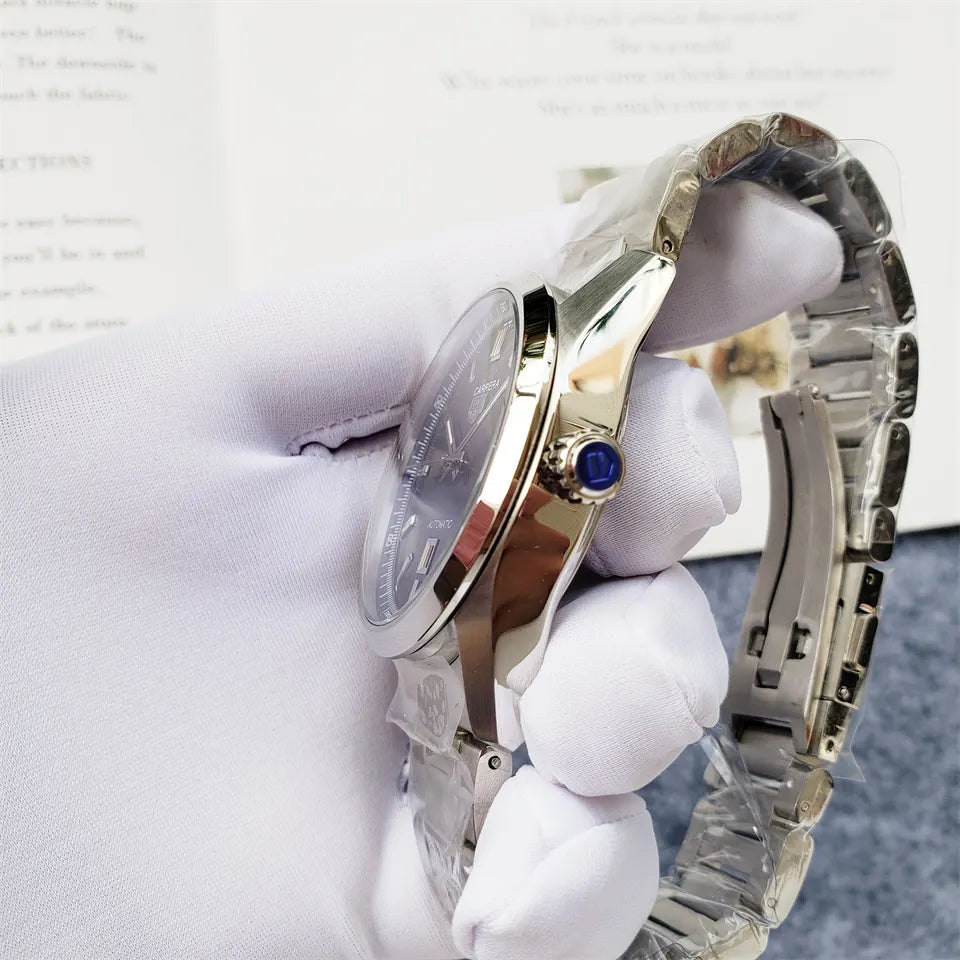 TAG Heuer Carrera Blue Dial stainless - Hình 5