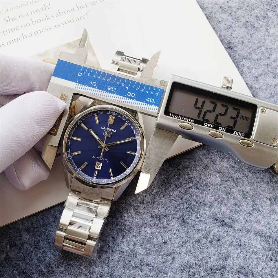TAG Heuer Carrera Blue Dial stainless - Hình 2