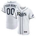 Rays White Custom Jersey nike