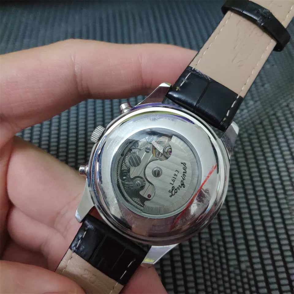 Longines Moonphase Black - Hình 8