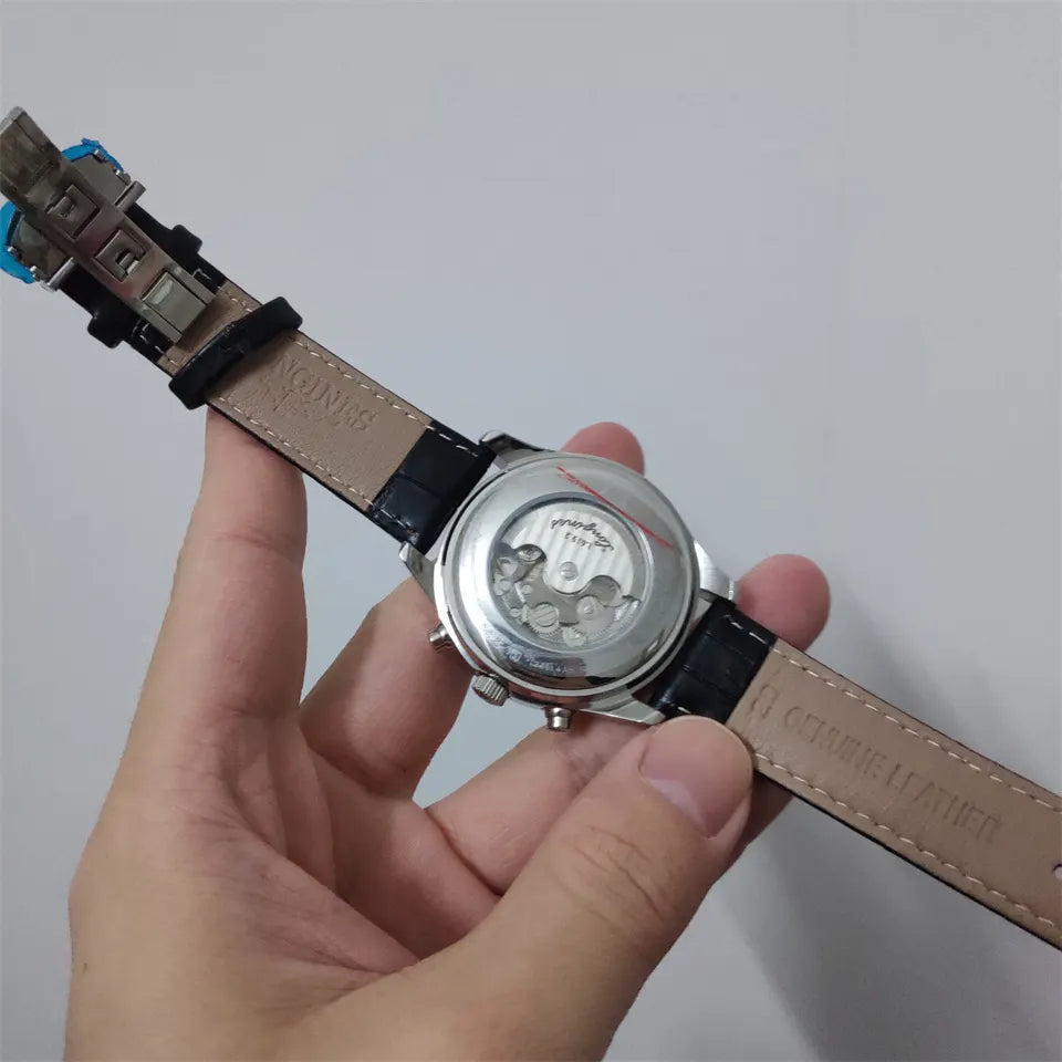 Longines Moonphase Black - Hình 3