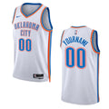 Thunder White Custom Jersey