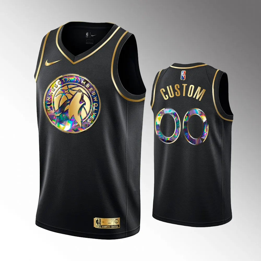 Timberwolves Black Diamond Jersey