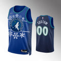 Timberwolves Blue Christmas Jersey