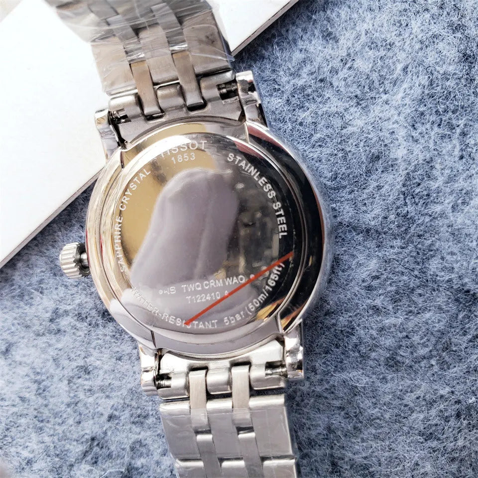 Tissot Silver Stainless Watch - Hình 6