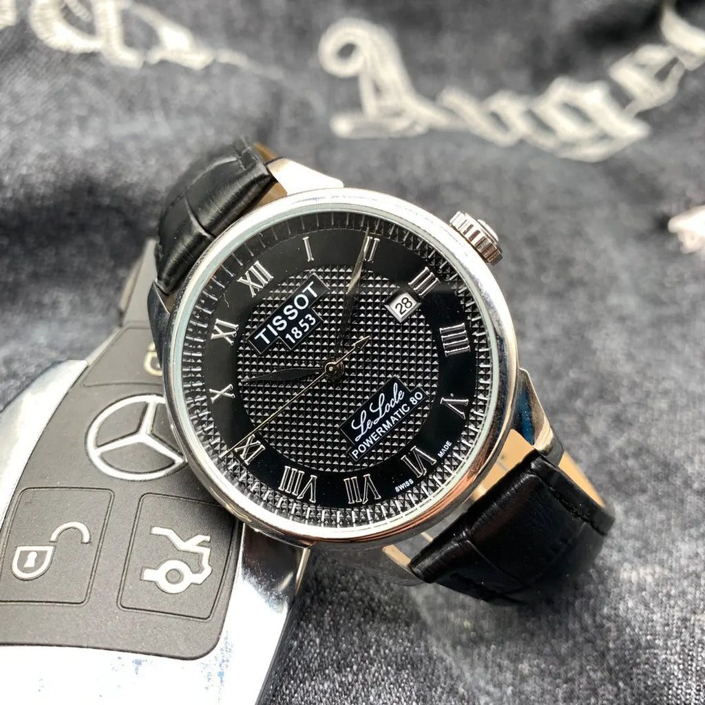 stainless Tissot Le Locle Black - Hình 2