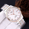 silver Tissot Le Locle Rose Gold