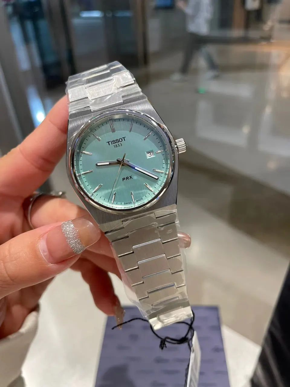 Tissot PRX Mint Green