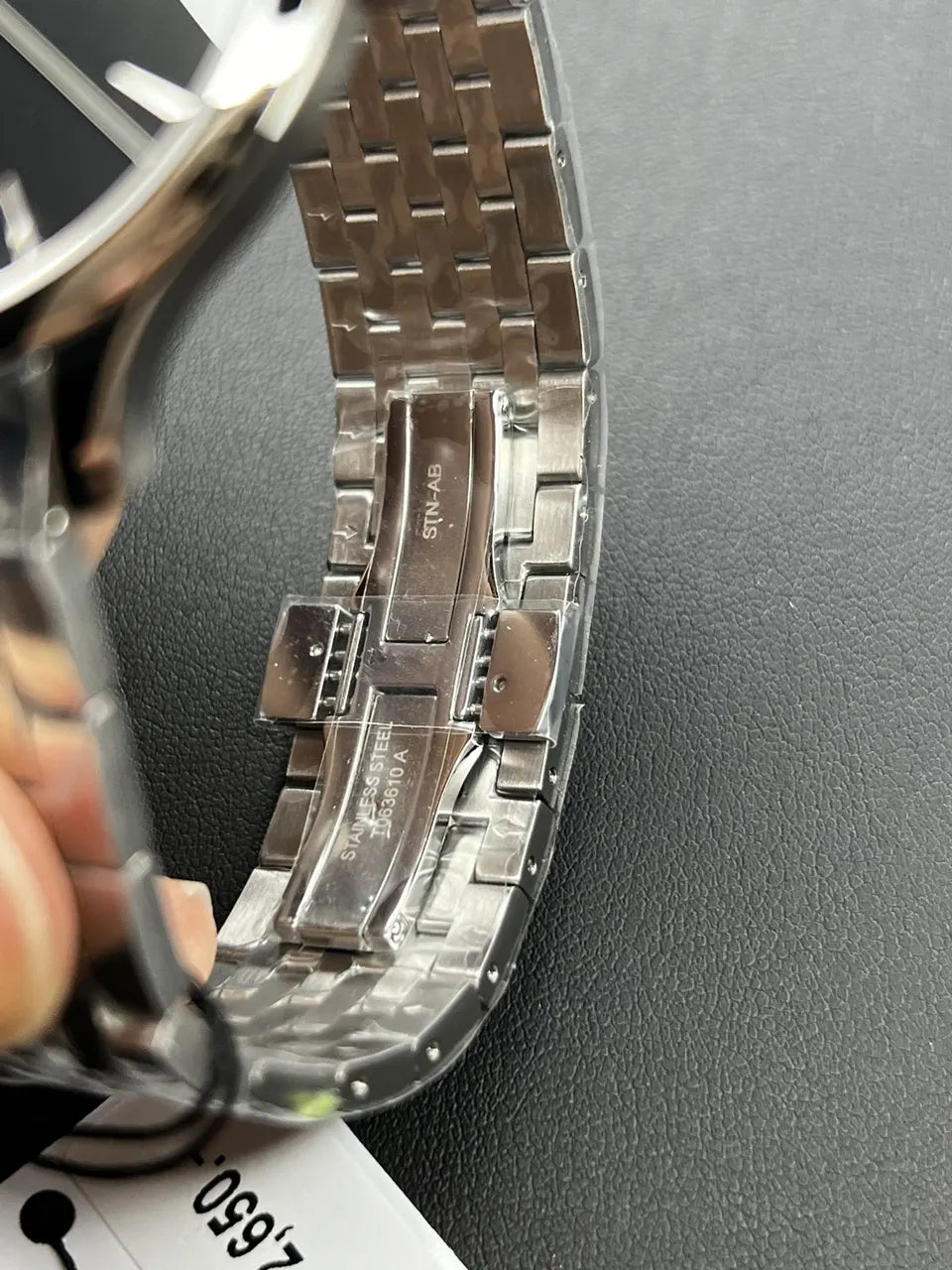 Tissot Black Dial Watch - Hình 3