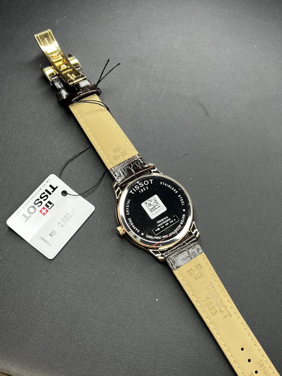 everytime Tissot Rose Gold Leather - Hình 3