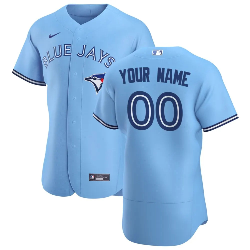 Blue Jays Powder Blue Custom Jersey