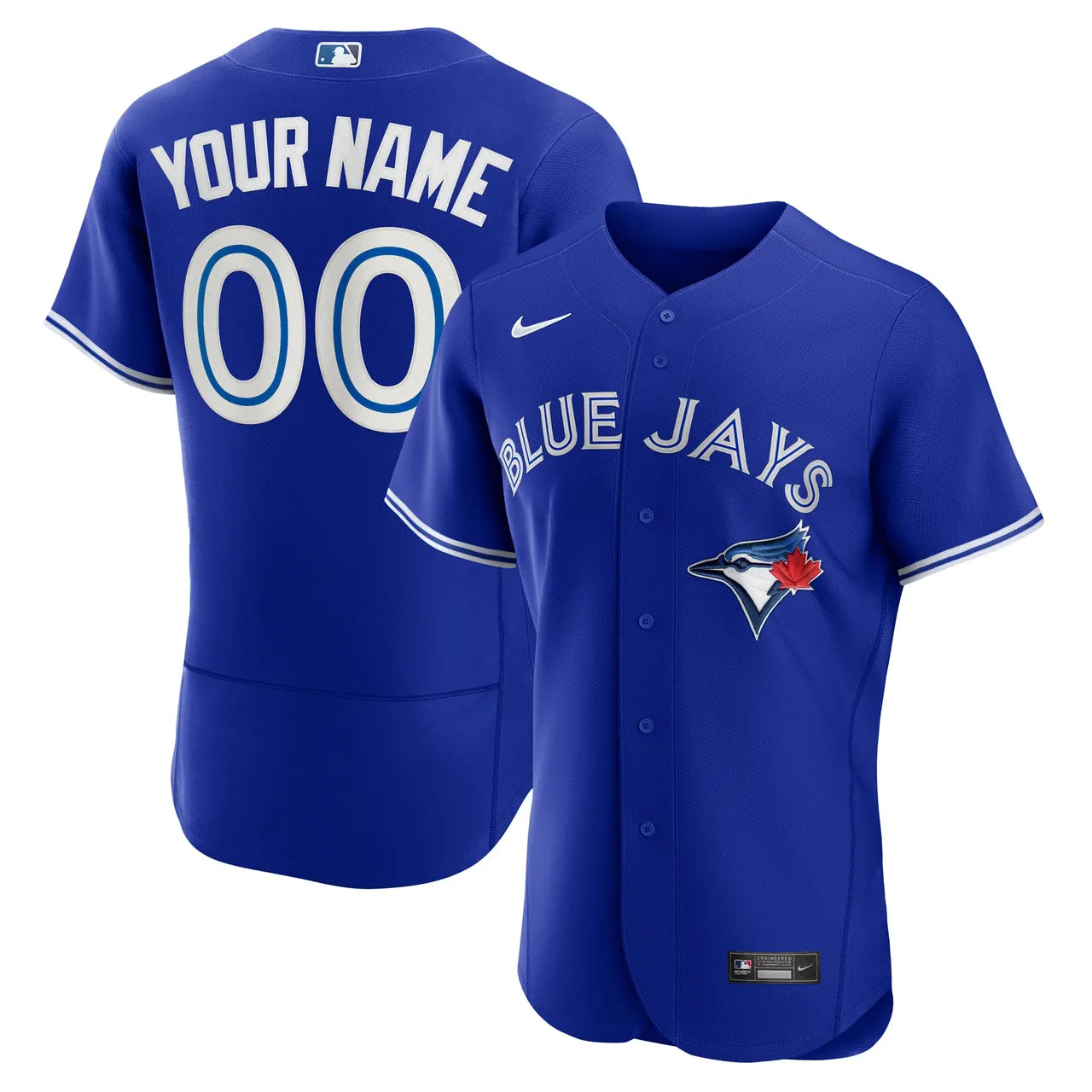 Blue Jays Royal Custom Jersey