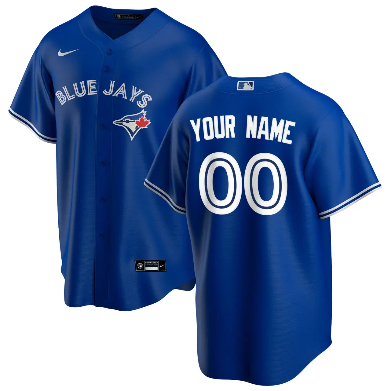 nike Blue Jays Royal Custom Jersey