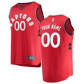 Raptors Red Custom Jersey fanatics