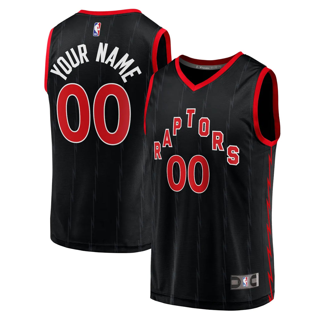 Custom Raptors Black Jersey