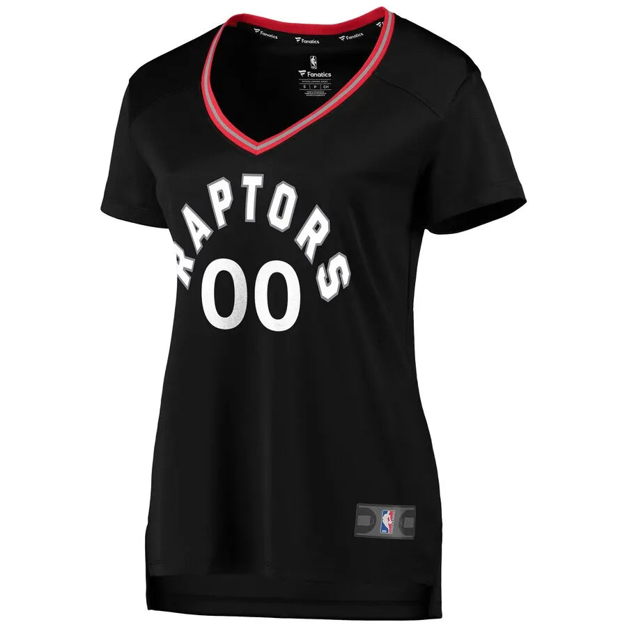 Raptors Black Jersey Women's Custom - Hình 2