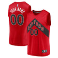 personalized Fanatics Raptors Red Custom Jersey