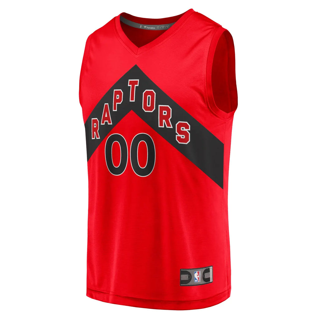 personalized Fanatics Raptors Red Custom Jersey - Hình 3