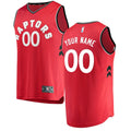 personalized Fanatics Raptors Red Custom Jersey