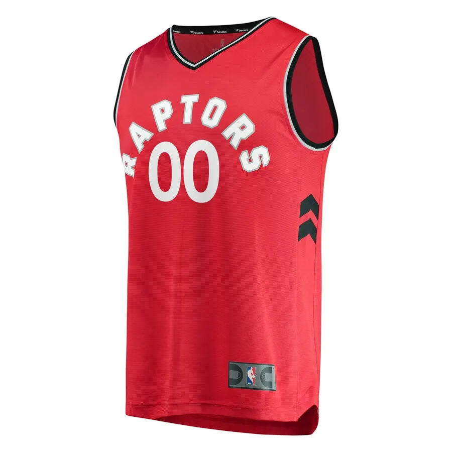 personalized Fanatics Raptors Red Custom Jersey - Hình 2