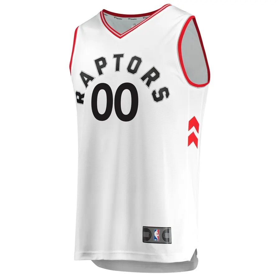 custom Fanatics Raptors White Jersey - Hình 2