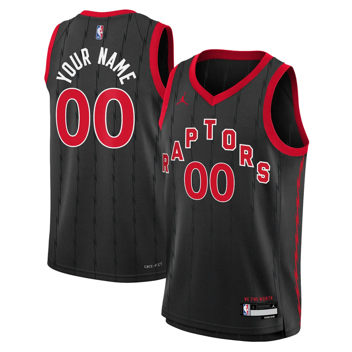 Jordan Raptors Black Statement Jersey