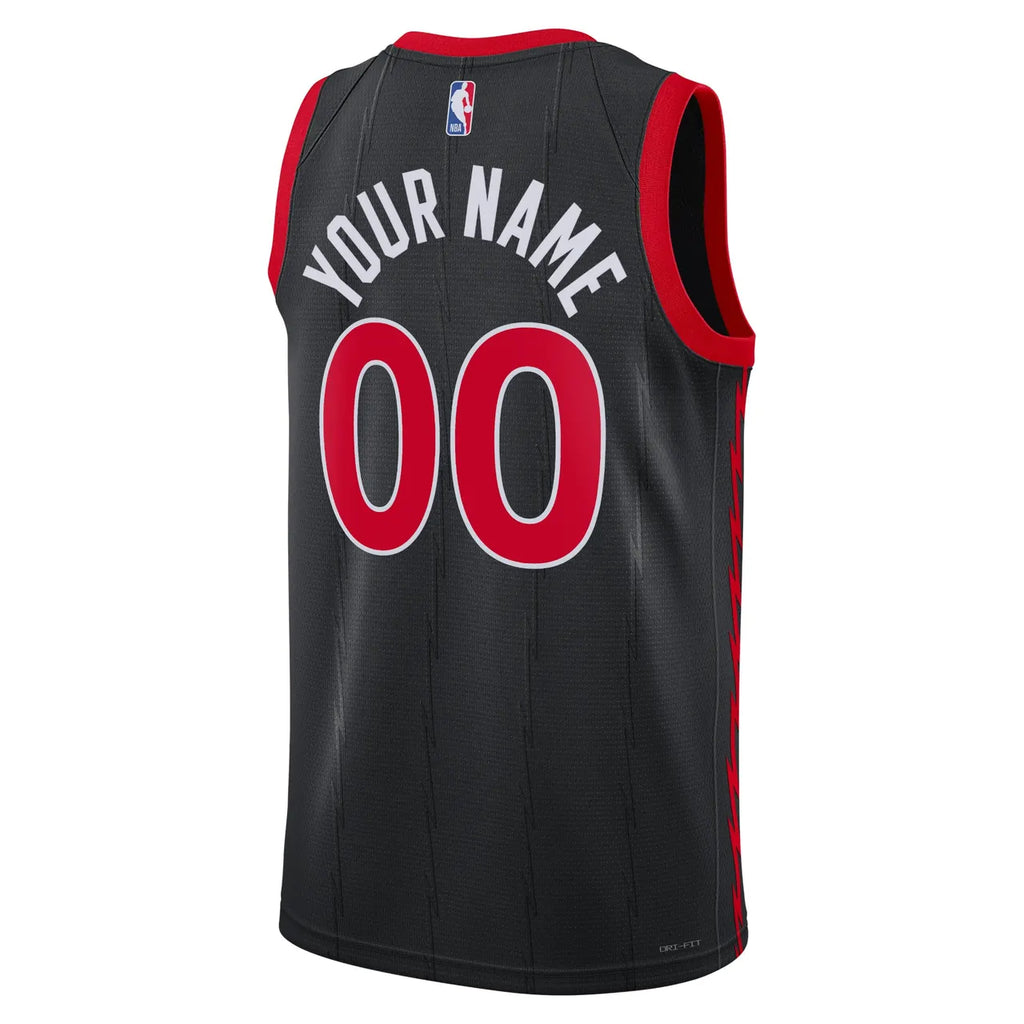Raptors Custom Black Jersey - Hình 3