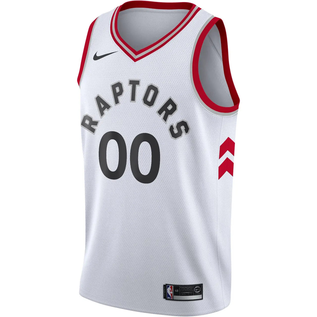 nike Raptors White Custom Jersey - Hình 3