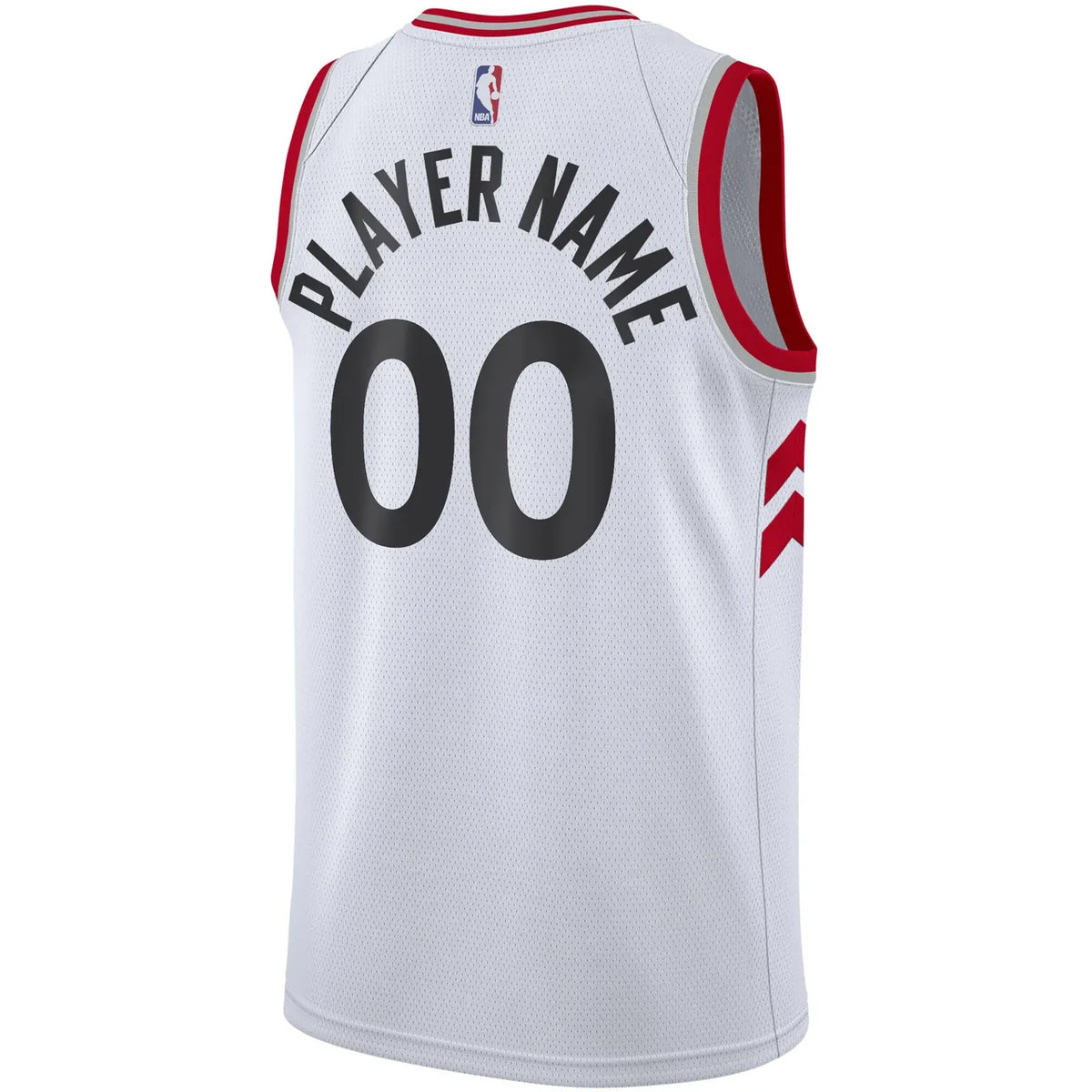 nike Raptors White Custom Jersey - Hình 4