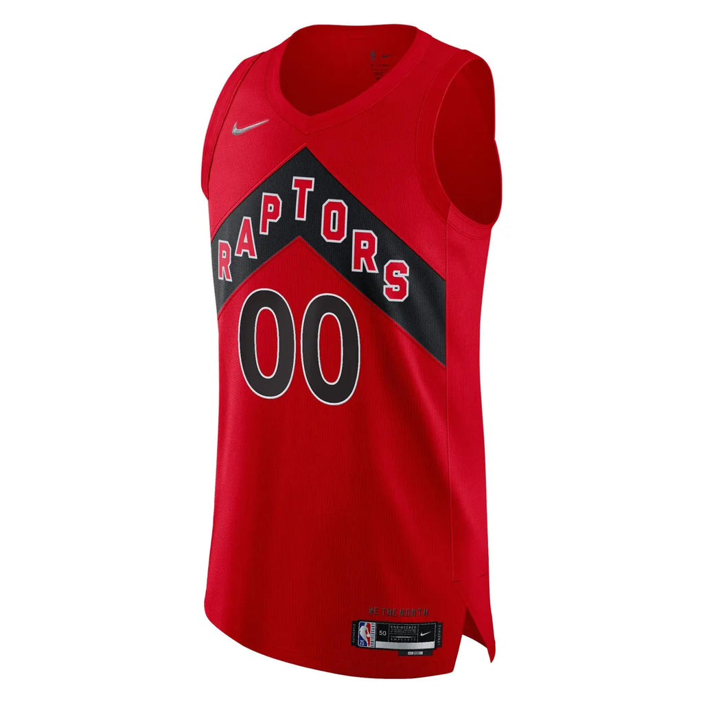 Raptors Red Custom Jersey nike - Hình 3