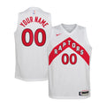 Raptors White Jersey Custom