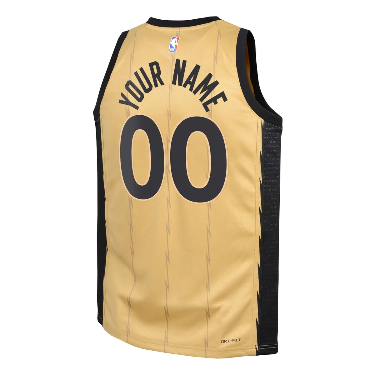 Raptors City Edition Gold Jersey - Hình 3