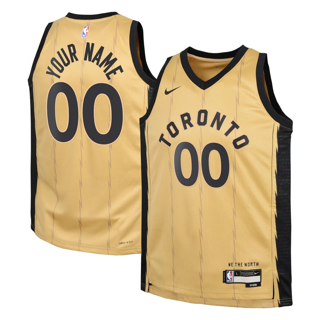 Raptors City Edition Gold Jersey