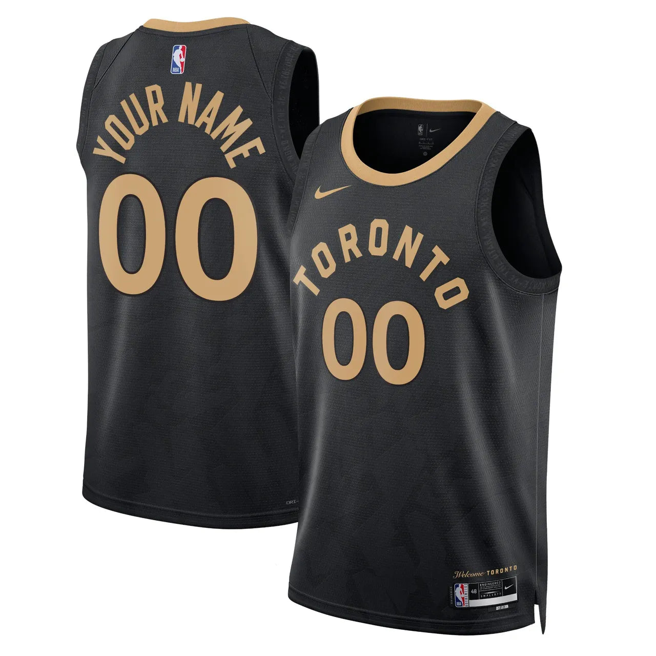 Raptors Black City Jersey - Hình 2