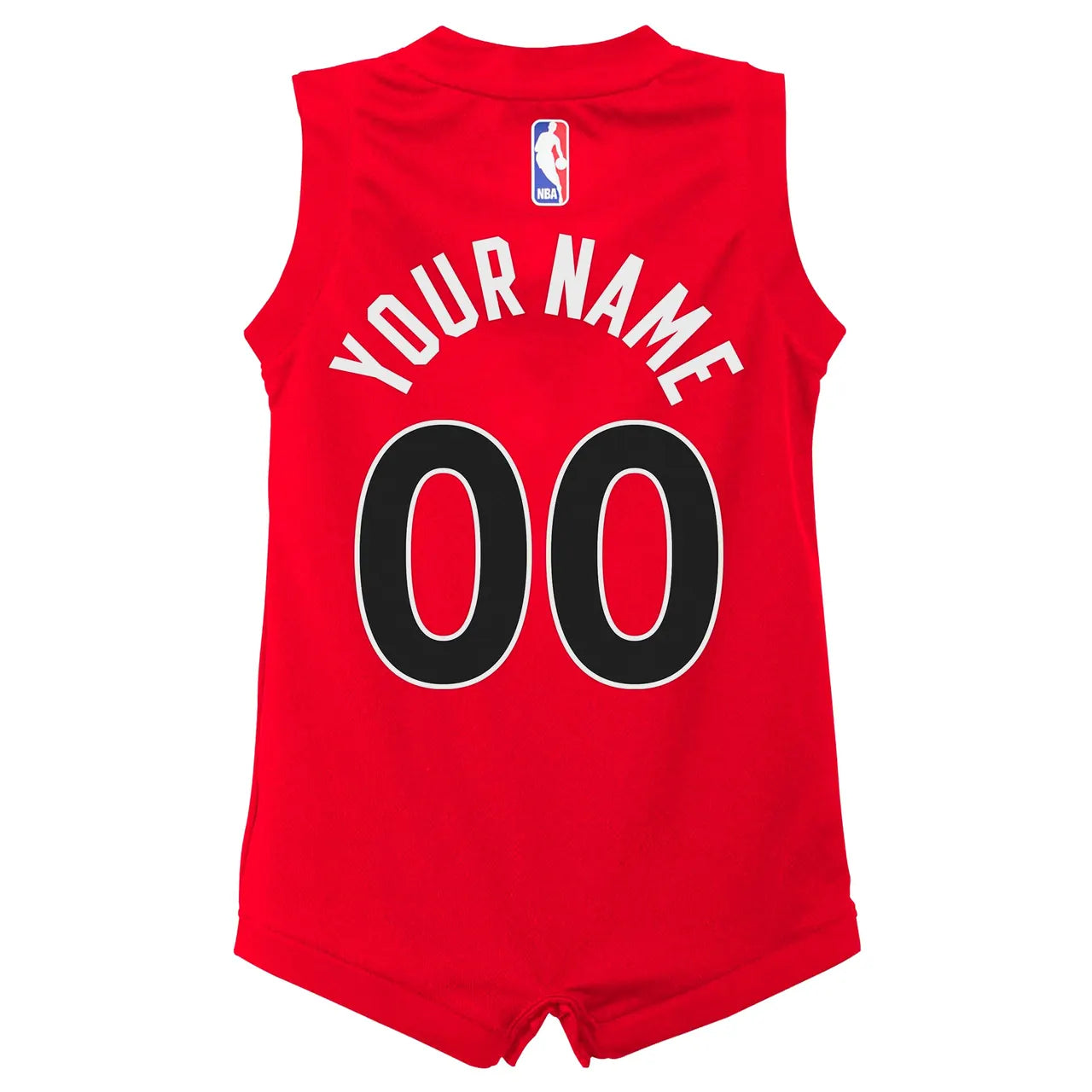 Raptors Red Baby Bodysuit - Hình 3